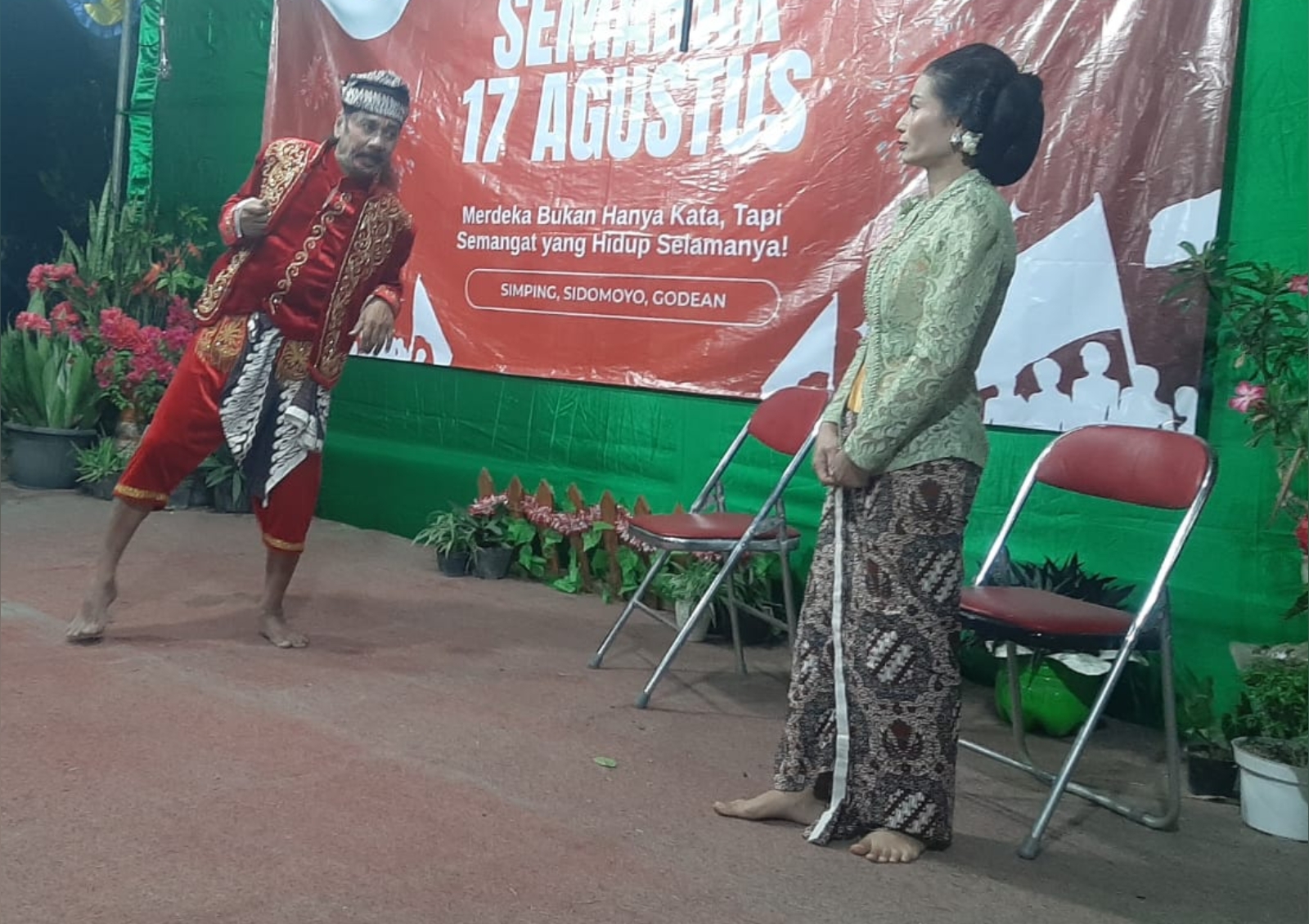 Pentas Ketoprak Joko Puring, Kisah Kepahlawanan yang Digelar Warga Dusun Simping