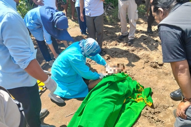 Buruh Tani di Piyungan Bantul Meninggal Mendadak Saat Mencangkul di Sawah